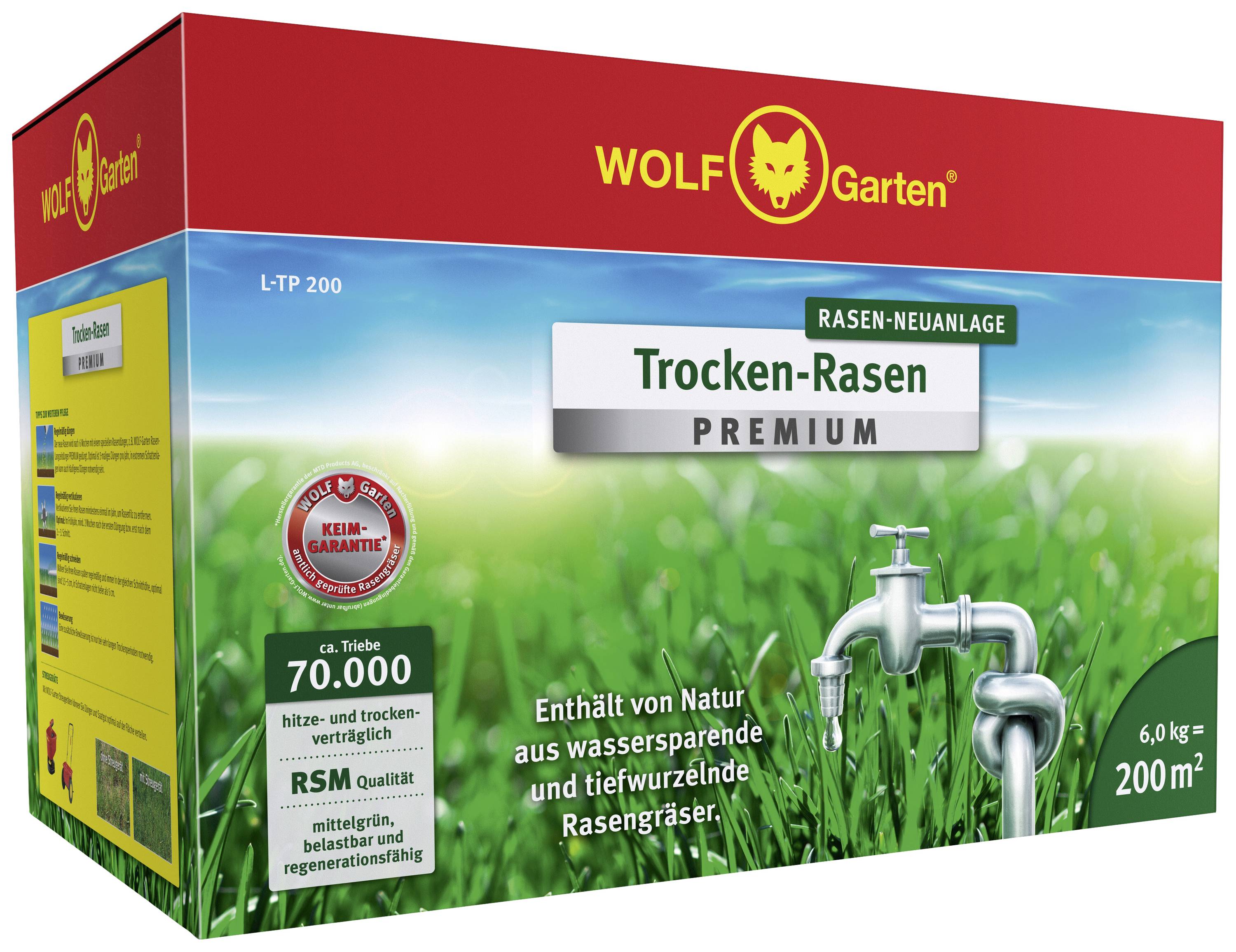 WOLF-Garten 3824650 WOLF garden - dry lawn premium L-TP 200 1 pc(s)