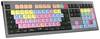 Logickeyboard Avid Pro Tools Astra Corded Keyboard German, QWERTZ Grey Multimedia buttons, USB hub, Quiet keypad