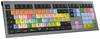 Logickeyboard Apple Logic Pro X2 Astra Corded Keyboard German, QWERTZ Grey Multimedia buttons, USB hub, Quiet keypad