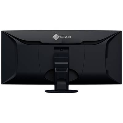 Back of an Eizo monitor, showing the mounting bracket and cable connections.