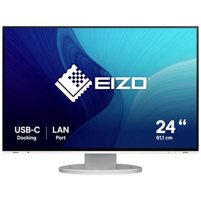 EIZO EV2495-WT LED EEC C (A - G) 61.2 cm (24.1 inch) 1920 x 1200 p 16:10 5 ms HDMI™, DisplayPort, USB C®, USB type B, He