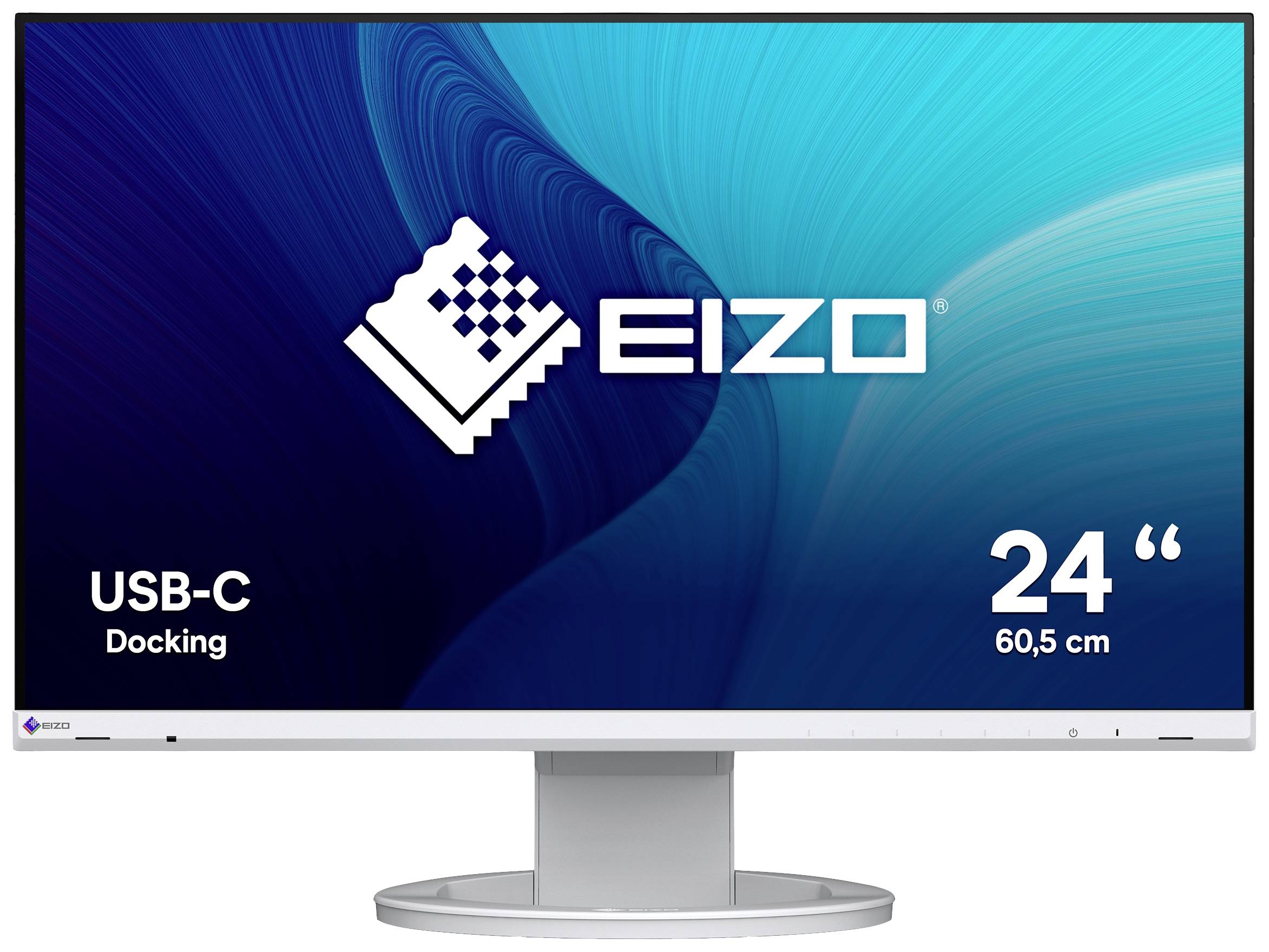 EIZO EV2480-WT LED EEC C (A - G) 60.5 cm (23.8 inch) 1920 x 1080 p 16:9 5 ms DisplayPort, HDMI™, Headphone jack (3.5 mm), USB C®, USB A (USB 3.2 1st gen) IPS