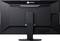 Back of an Eizo computer monitor, black, with an adjustable stand. No visible cables or connections.