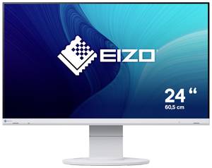 EIZO EV2460-WT LED  EEC B (A - G) 60.5 cm (23.8 inch) 1920 x 1080 p 16:9 5 ms VGA, DVI, DisplayPort, HDMI™, Headphone jack (3.5 mm), USB type B, USB A (USB 3.2 1st gen), Audio line in IPS LCD