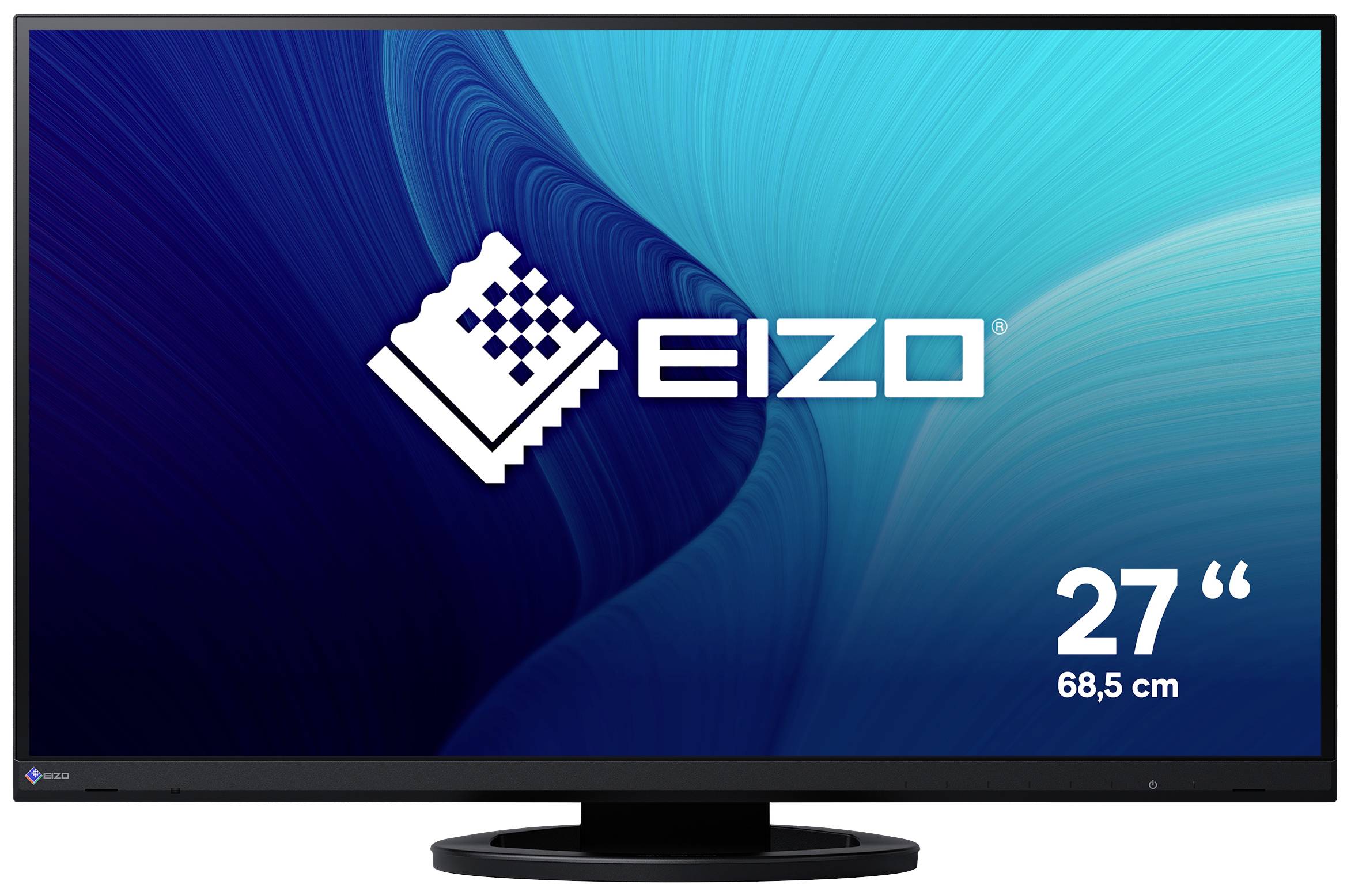 EIZO EV2760-BK LED EEC E (A - G) 68.6 cm (27 inch) 2560 x 1440 p 16:9 5 ms DisplayPort, HDMI™, DVI, USB type B, USB A (USB 3.2 1st gen), Headphone jack (3.5