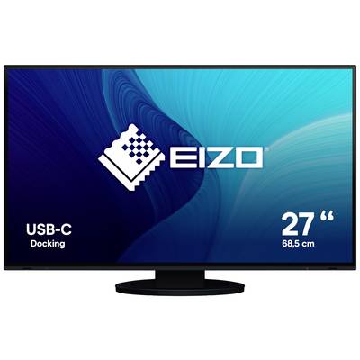 EIZO EV2781 LED  EEC D (A - G) 68.6 cm (27 inch) 2560 x 1440 p 16:9 5 ms HDMI™, USB-C®, DisplayPort, USB 3.2 1st Gen (US
