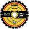 DeWalt circular saw blade, model DT10304-QZ, Elite Series, 'Nail Tough', diameter 190 mm, 24 teeth, extended lifespan.
