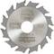 Circular saw blade with 22 mm bore, 102 x 3.9 mm dimensions, maximum speed of 15,000 rpm. Manufacturer details: DeWalt, Series 40.