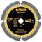 DeWalt saw blade, 160 mm diameter, 4 teeth, suitable for fibre cement and laminate. Maximum rotation speed: 7,000 rpm.