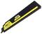 A black and yellow DeWalt saw blade with 'Metal Carbide' inscription, suitable for cutting metal.