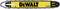 Chain saw bar with 'DEWALT' inscription, yellow with black logo. Length: 16 inches (40 cm). Suitable for chainsaws.
