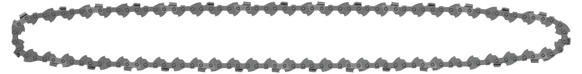 'Oval chain of triangles arranged in sequence, forming a decorative frame.'