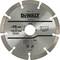 DeWalt circular saw blade, 125 mm, for concrete, maximum 12,000 rpm. Suitable for cutting various materials.
