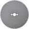 A round saw blade for wood with the inscription 'DEWALT Wood Laminate', 300 mm diameter, 80 teeth.