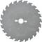 DeWalt circular saw blade for wood, diameter 250mm, 24 teeth, maximum speed 6,000 rpm, bore 30mm.