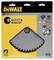 'DeWALT Extreme Workshop' Circular Saw Blade, 216 mm diameter, 48 teeth. Suitable for woodworking and metalworking. Packaging displays product details.