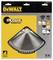 'DeWalt saw blade, Ø250 mm, 60 teeth, suitable for wood, plastic, MDF. Long-lasting due to anti-vibration slots.'