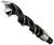 A drill bit with spiral cutting edges, suitable for woodworking, lies diagonally in the image.