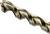 Drill bits with spiral-shaped cutting edges made of metal, set against a white background. Suitable for hard materials.