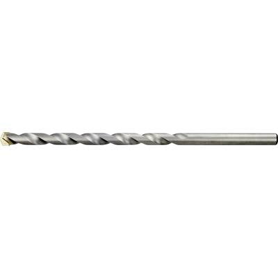 A silver-coloured twist drill bit with a sharp point, suitable for precision drilling in metal or wood.