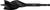 A black wood drill bit with a diameter of 32 mm and a hexagonal shank.
