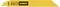 Yellow DeWalt saw blade with black logo and '14 TPI' marking.