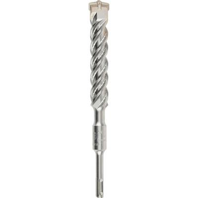 A silver drill bit with spiral grooves and a sharp point, suitable for precise drilling into hard material.