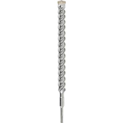 Metal screw with spiral threads used for fastening or anchoring materials.