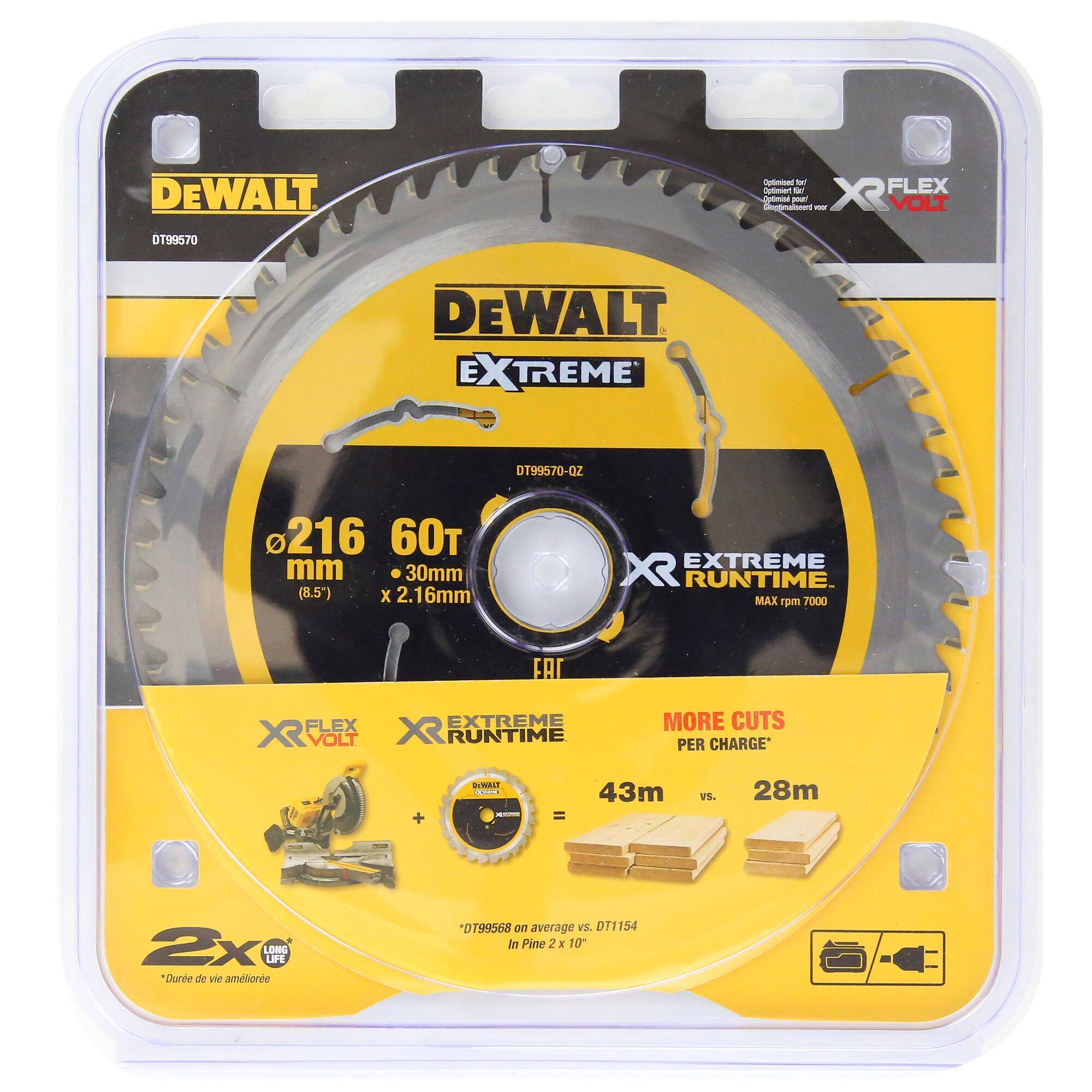 Dewalt extreme 2025 circular saw blade