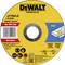'DEWALT' Metal and Stainless Steel Cutting Disc, 115mm diameter, 1.2mm thickness, maximum speed 13,300 rpm, compatible with stainless steel.