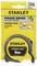 'STANLEY Tape Measure', 5m length, yellow-black, 'Control-Lock' function for blade control, double-sided pressure.
