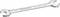 A silver spanner with open ends, marked with 'FATMAX' and sizes '14' and '15', used for loosening bolts.