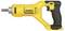 Yellow cordless impact driver with black handle, DeWalt brand, 18V Li-Ion. Device for fastening and loosening screws and nuts.