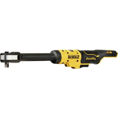 Electronic impact driver in yellow and black by DeWalt, suitable for versatile assembly work.