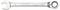 A silver 'Stanley' adjustable spanner with a width of 19 millimetres, suitable for turning screws and nuts of this size.