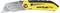 Yellow 'Stanley FatMax' folding knife with stainless steel blade and comfortable handle, suitable for versatile cutting tasks.