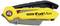 Yellow Stanley FatMax folding knife with black handle, unfolded. It shows the brand logo and has a silver blade.