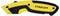 Yellow and black Stanley universal knife with ergonomic handle and blade lock, suitable for precise cutting work.