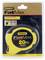 'STANLEY FatMax' Tape Measure, 20 Metres Long, Yellow and Black Casing, 3-in-1 Mechanism, Stainless Steel Measuring Scale, in Blister Packaging.