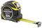 A Stanley FATMAX tape measure with automatic lock, extended to approximately 1 metre. It has a length of up to 8 metres.