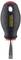 'Screwdriver, Stanley Fatmax brand, with black handle and red end, flat blade. Suitable for craft work and repairs.'