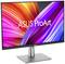 ASUS ProArt Monitor with slim bezel and vibrant display, mounted on an elegant, sturdy stand.