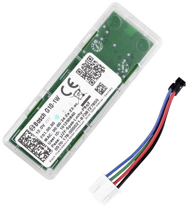 Bosch Home Comfort 7736506116 G10-1W Internet module Doesn't apply