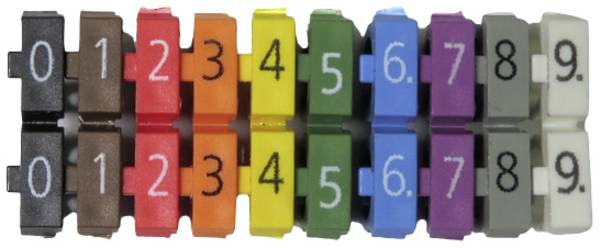 Thicon Models 56068   Licence plate clips 20 pc(s)
