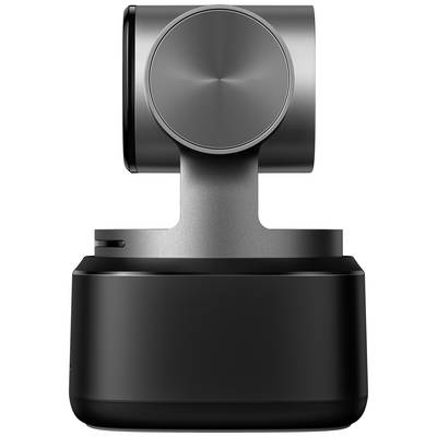 A black and silver motorised camera mount with a modern, sleek design. It is used for capturing stable videos.