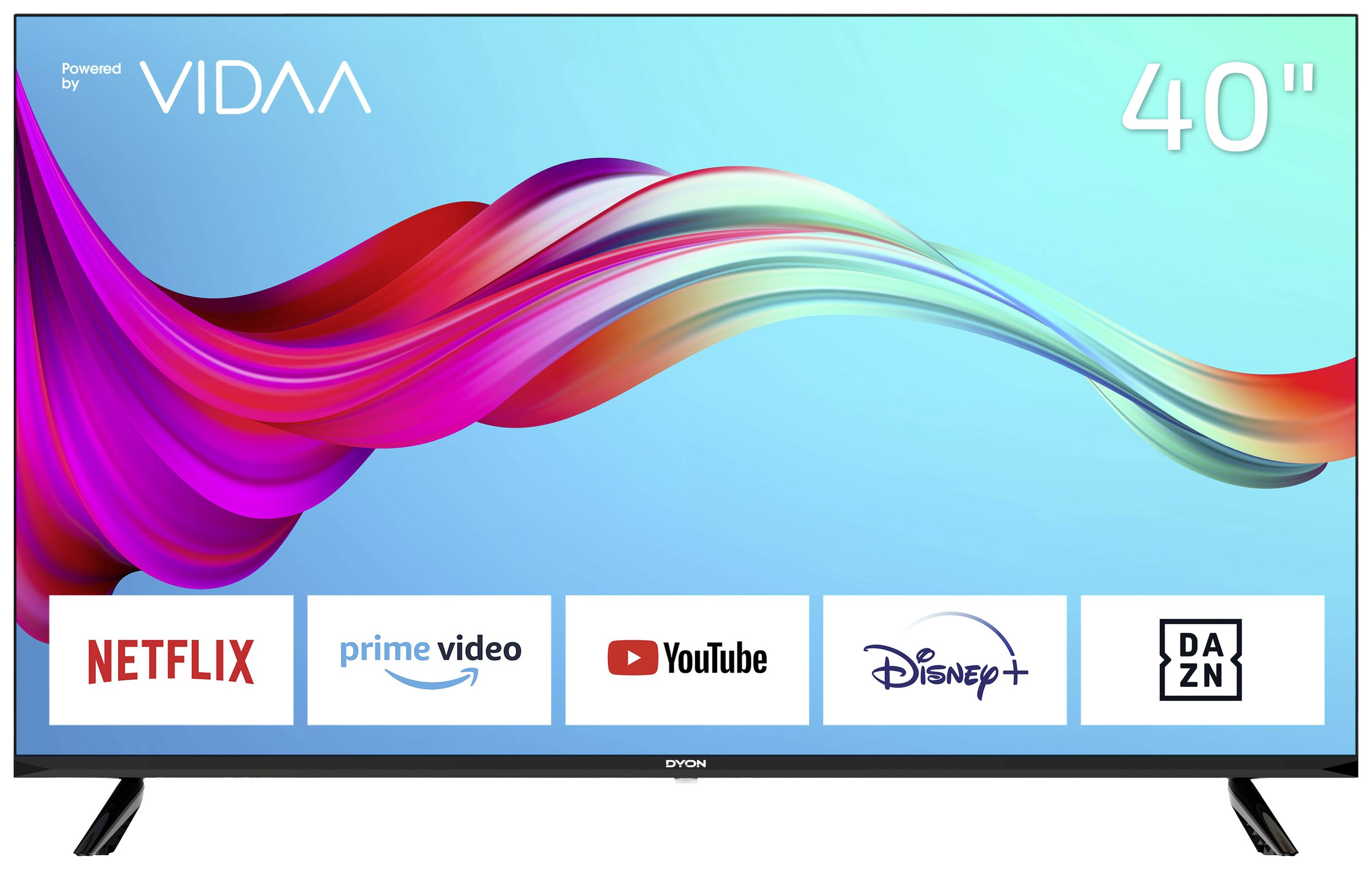 Dyon DYON SMART 40 VX-2 LED TV 100 cm 40 inch EEC E (A - G) DVB-S2, DVB-T2, DVB-C, CI+, Full HD Black