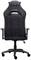 Black gaming chair with high backrest and ergonomic design. The headrest reads 'GXTrust'.