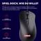 Gaming mouse with six buttons, programmable software, macros and adjustable DPI sensitivity, suitable for competitive series.