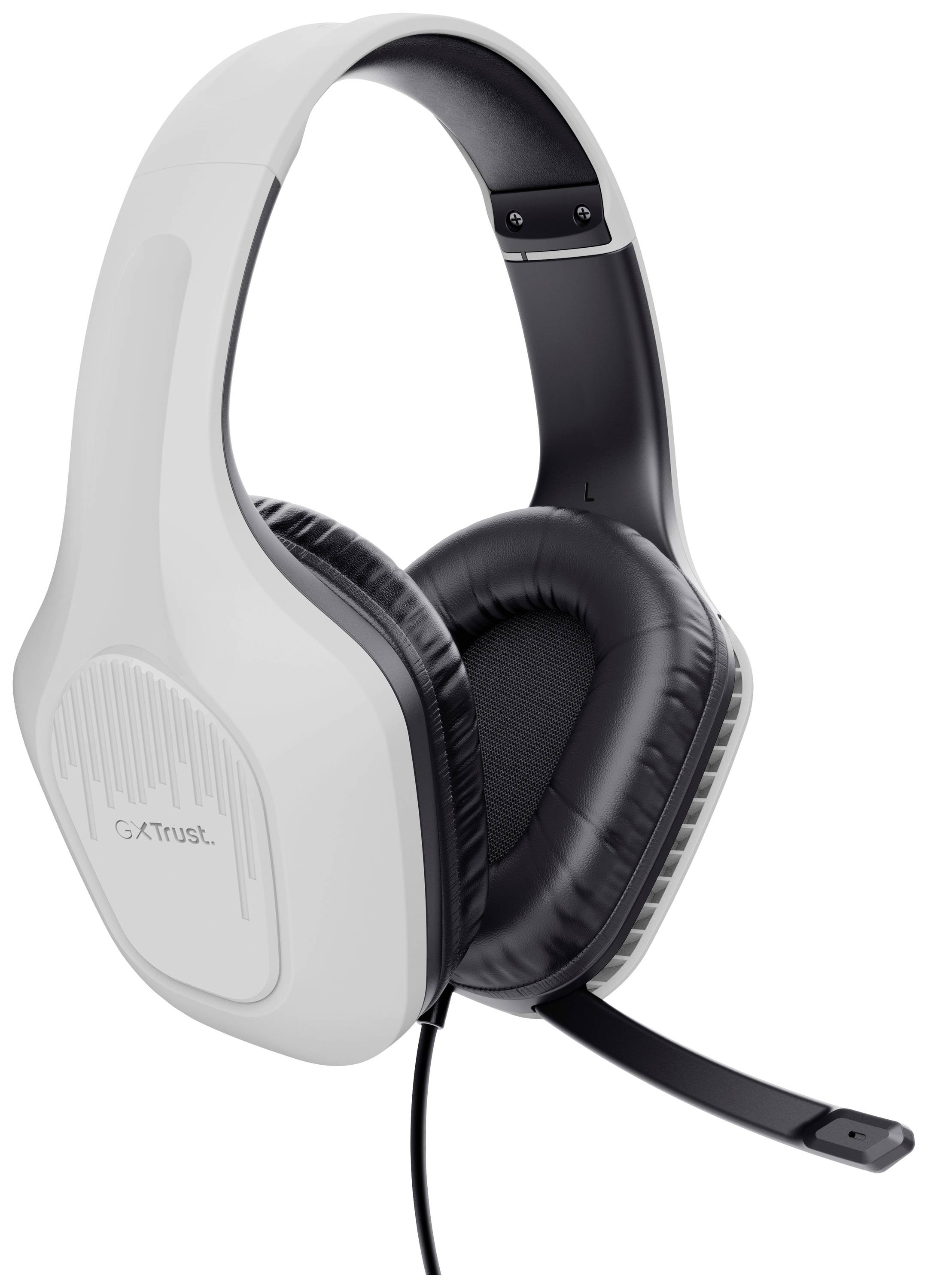 Trust GXT415PS ZIROX PS5 Gaming Over-ear headset Corded (1075100) Stereo White