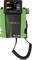 A green multimeter with a display shows a resistance of over 500 MΩ and a voltage of 517 V. Cable hanging below.
